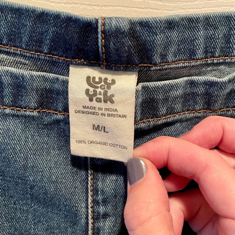 Lucy & Yak Classic Blue Women's Overalls - Picture 5 of 8